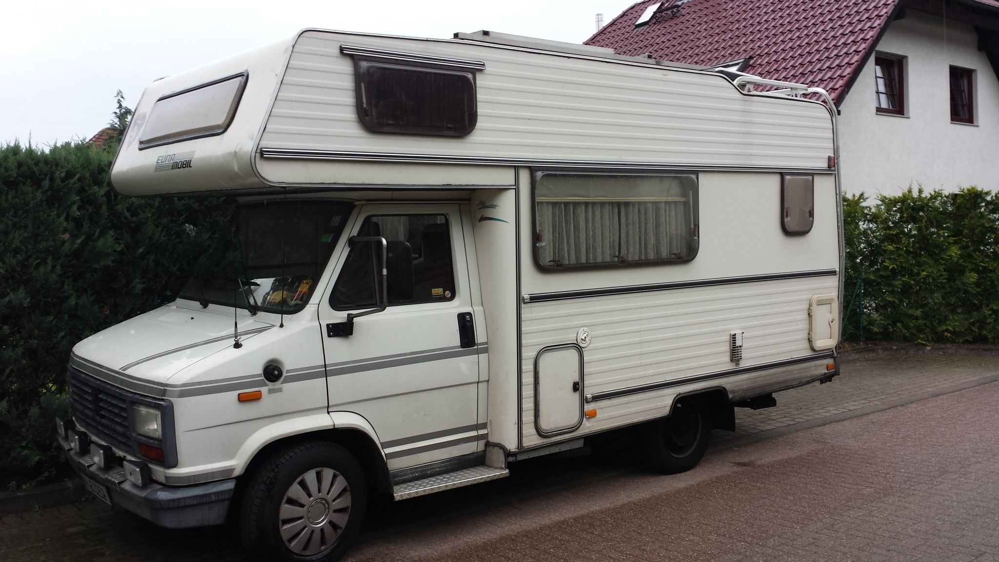 Unser WoMo vom Typ Peugeot 280.